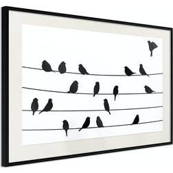 Arkiio Affisch Bird Family [Poster] 60x40 Poster